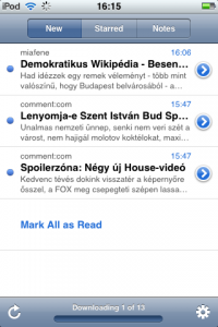 What’s on my iTouch: Byline