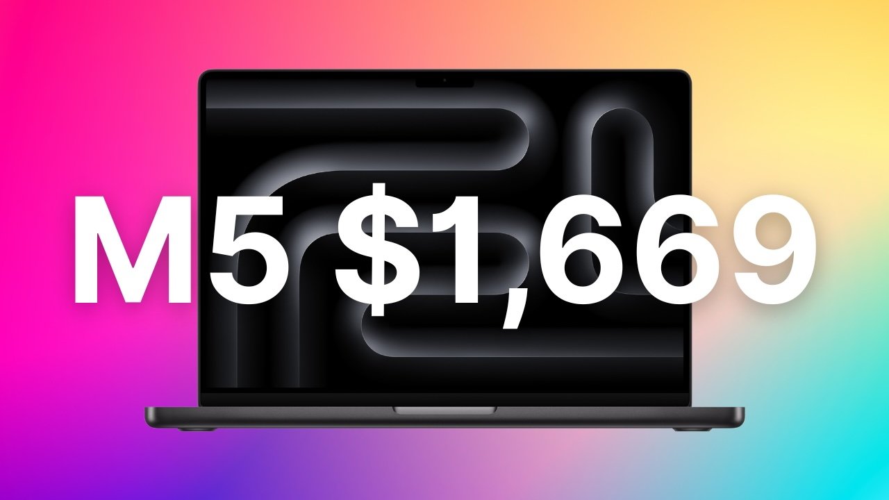 Masszív árcsökkentés: M5 MacBook Pro már csak 1 669 dollárért