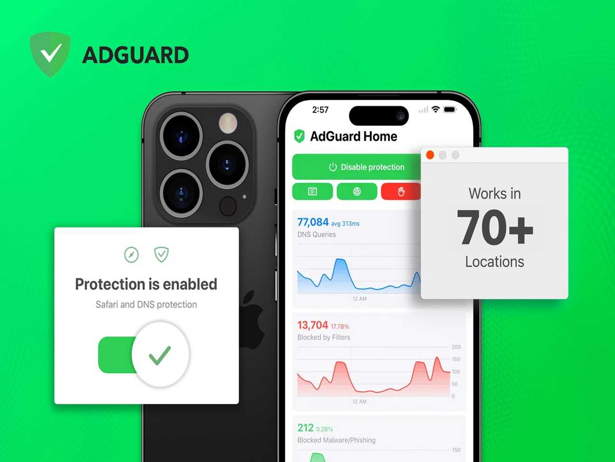 Védettség az online térben: AdGuard VPN 5 évre mindössze 35 dollárért