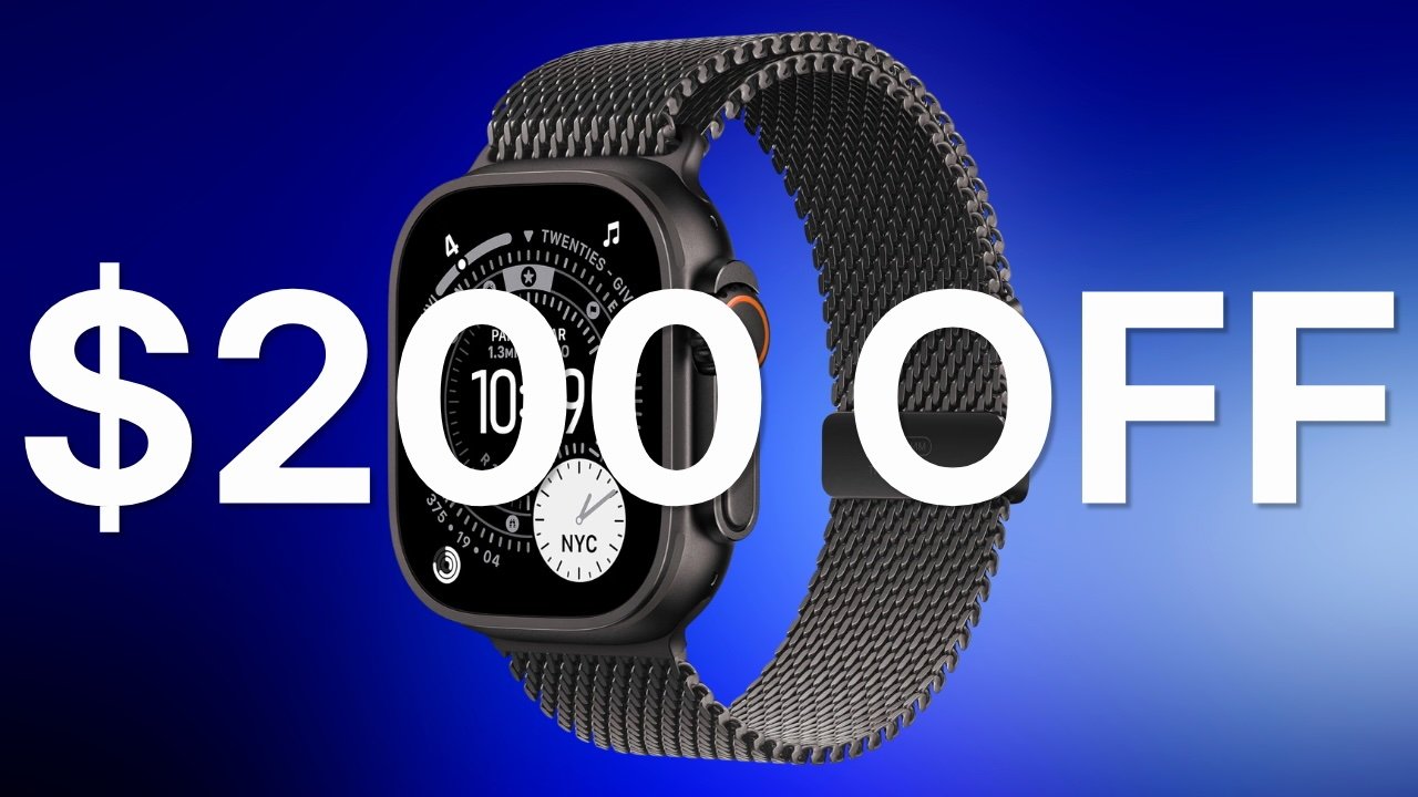 Alkalmanként kihagyhatatlan: 200 dolláros kedvezmény az Apple Watch Ultra 3-ra!