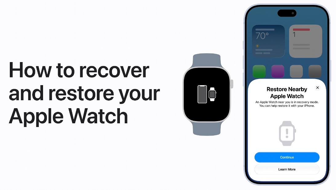 Apple Watch helyreállítás: Így hozd vissza órád életre!