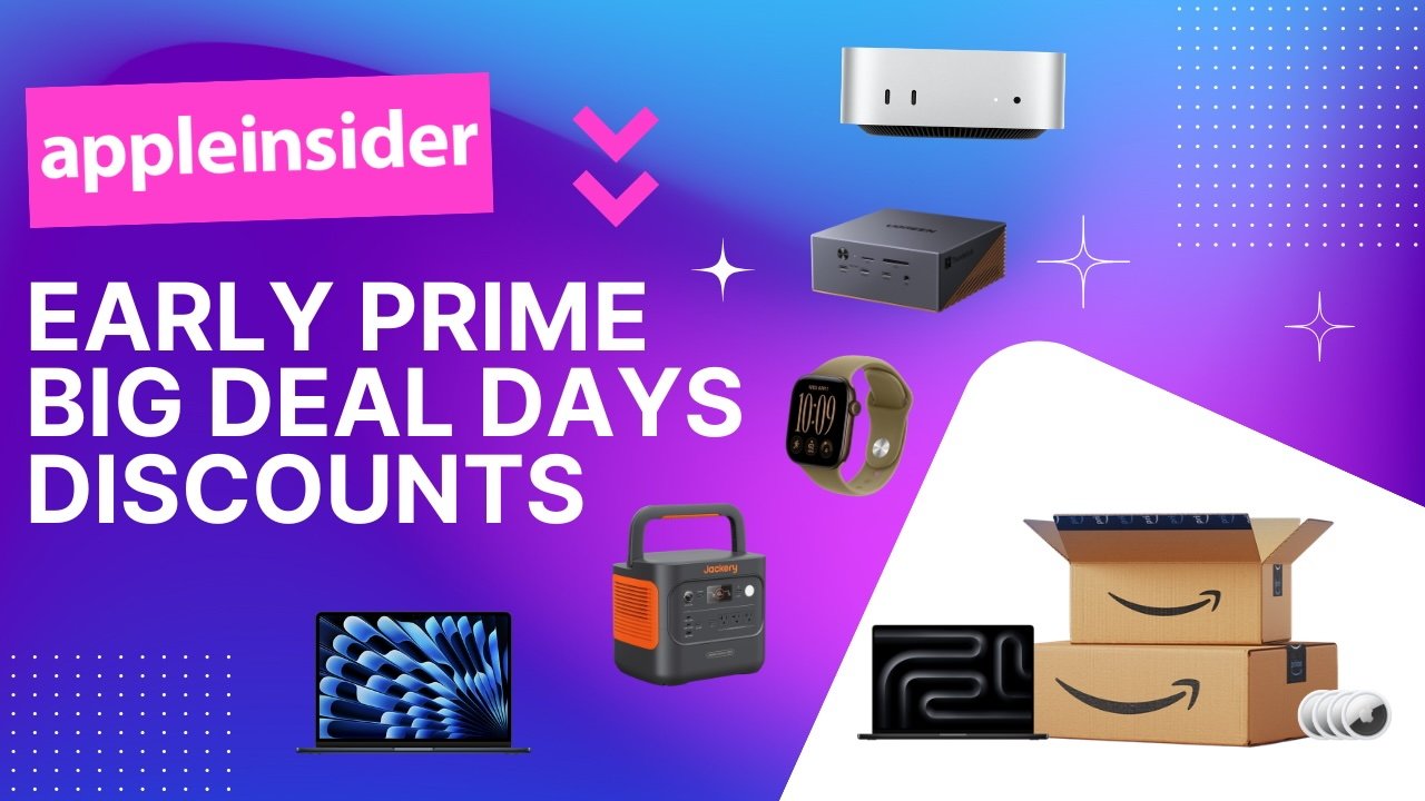 Őszi Prime Day: Akár 600 dolláros kedvezmények Apple termékekre