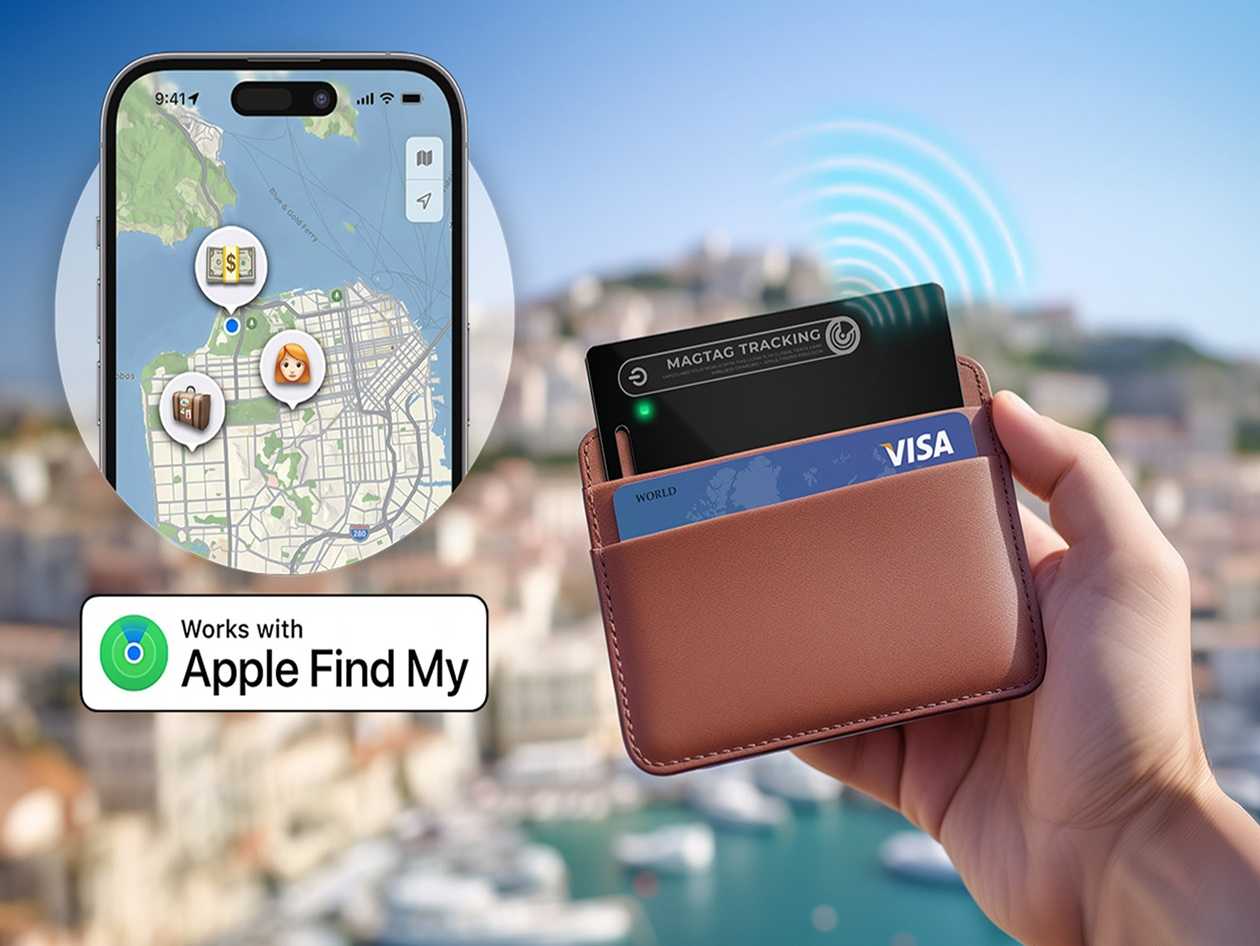 Vékony Find My nyomkövető: elfér a pénztárcádban!
